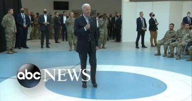 Biden meets with US troops in Poland