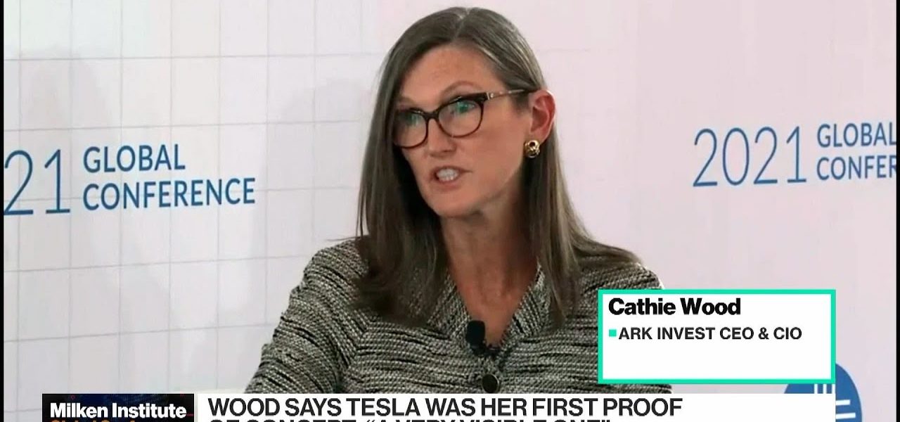 Cathie Wood Says $3,000 Is Ark's Base Case for Tesla Shares