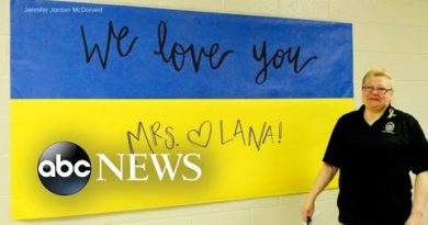 Custodian from Ukraine gets surprise from students l WNT