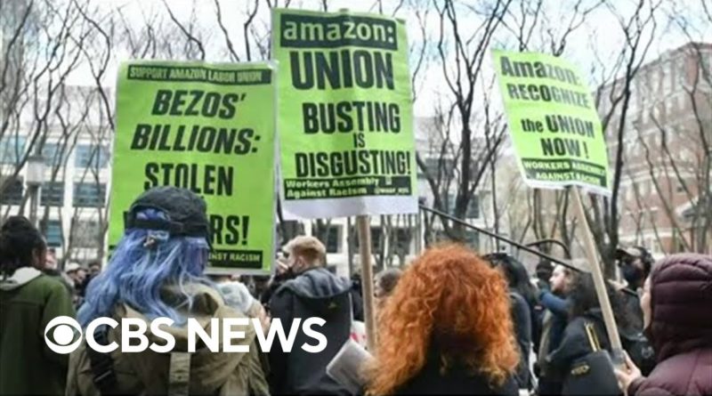 Leader of Amazon workers' union talks about NYC success