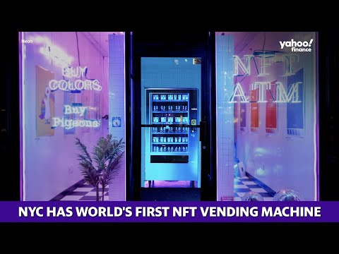 NYC has the world's first NFT vending machine