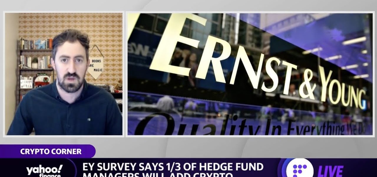 1/3 of hedge fund managers will add crypto according to Ernst & Young survey