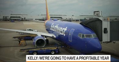 Southwest CEO Kelly on Fourth-Quarter, Fuel Costs, 5G
