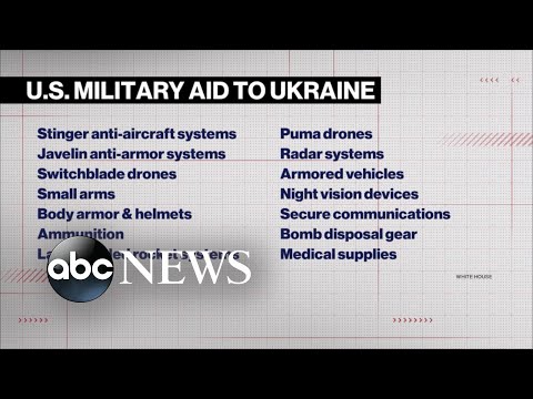 US commits more than $1.7B in military assistance to Ukraine | ABCNL