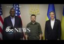 Zelenskyy meets with US officials about war in Ukraine l GMA