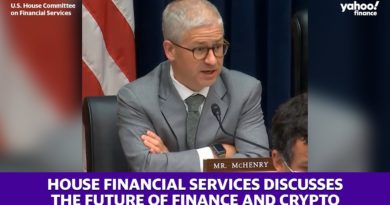 Rep McHenry (R-NC) speaks on House Financial Services Committee with CEOs from the crypto industry