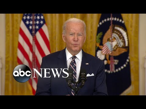 Biden delivers remarks on Russia and Ukraine