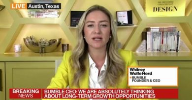 Bumble CEO Hopes Female-Led Firms Become the 'Norm'