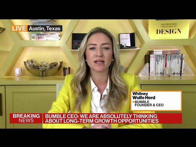 Bumble CEO Hopes Female-Led Firms Become the 'Norm'