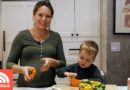 Watch Dylan Dreyer And Her Son Calvin Cook Stuffed Peppers | TODAY Original