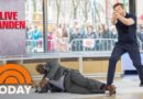 ‘Taken’ Star Clive Standen And Al Roker Tackle Live Action Stunt In Studio 1A | TODAY