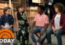 Sheinelle Jones Visits The Cast Of The Netflix Hit ‘Stranger Things’ | TODAY