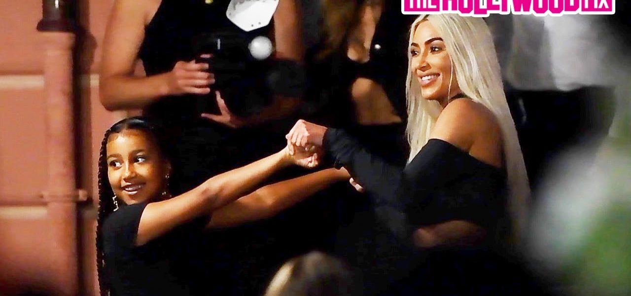 Kim Kardashian & North West Dance Together While Celebrating Kourtney & Travis's Wedding In Italy
