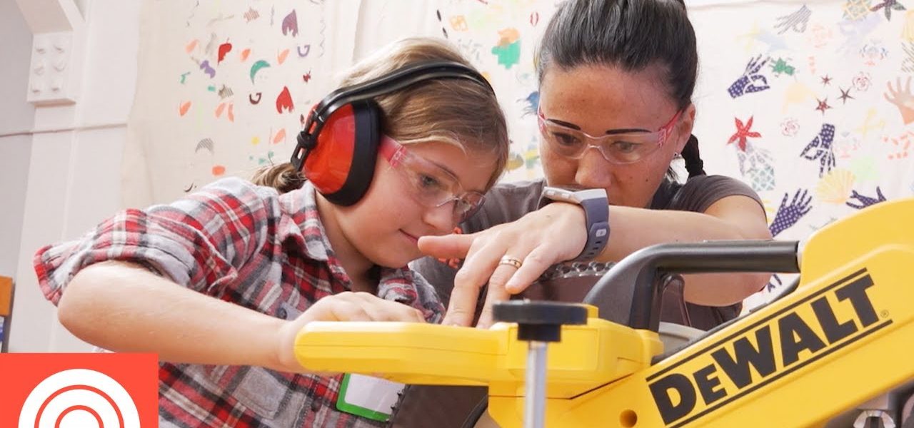 Girls Garage Teaches Young Girls How To Use Power Tools | TODAY Original