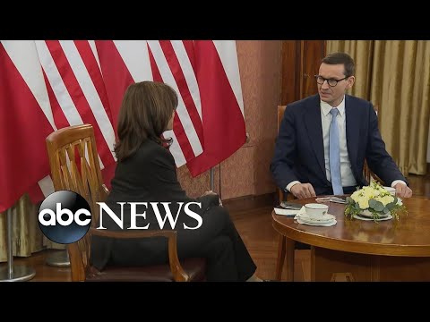 Harris meets with Polish president l ABCNL