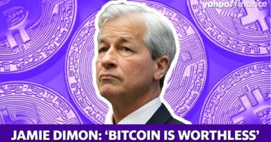 Jamie Dimon: 'Bitcoin is worthless'
