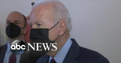 President Biden takes questions from reporters regarding Russia and Ukraine tensions