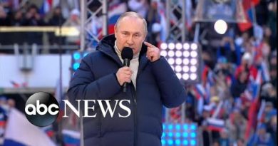 Putin continues to advocate for war at pro-war rally in Moscow