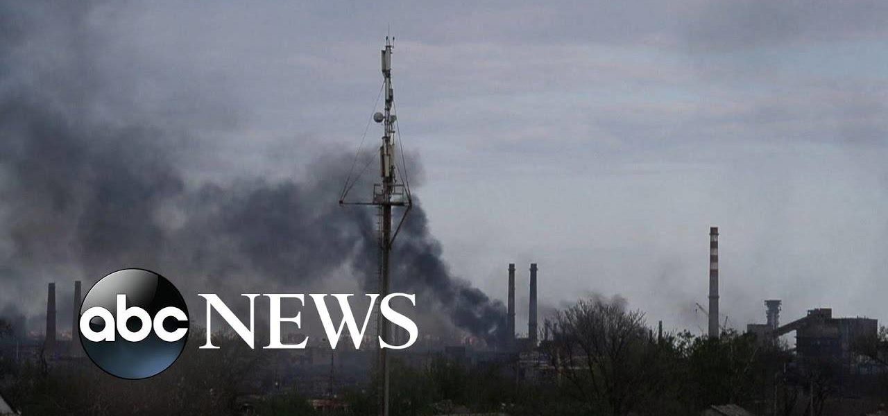 Russian forces shell Ukrainian steel plant that houses civilians l GMA