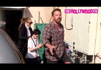 Ben Affleck & Jennifer Lopez Share A Kiss Before Grabbing Tacos With Her Son Maximilian David Muniz