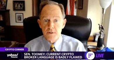 The crypto broker definition 'is badly flawed': Sen. Pat Toomey (R-PA)