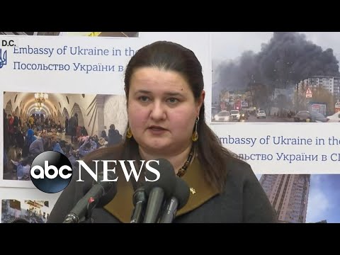 Ukrainian ambassador to US discusses Russian invasion