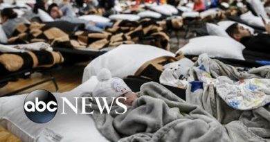 Ukrainian refugees in need of medical care