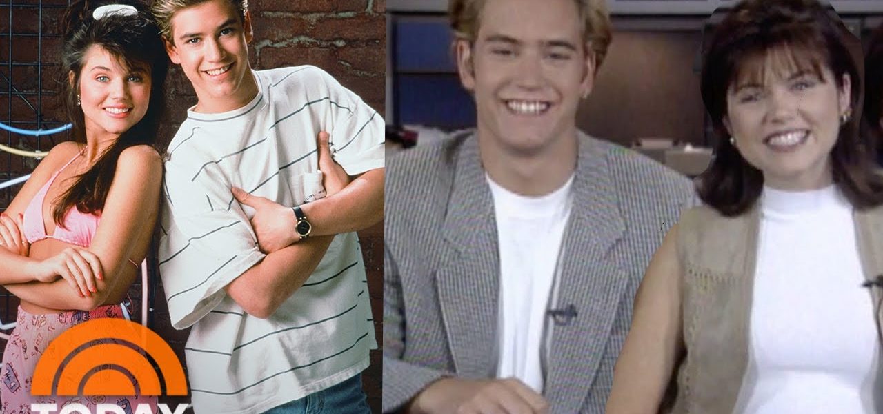 'Saved by the Bell' Favorite TV Couple Zack and Kelly Talk New Series | Flashback Friday | TODAY