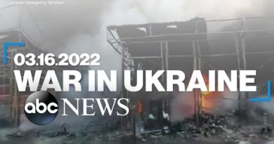 War in Ukraine: March 16, 2022 l ABC News