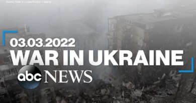 War in Ukraine: March 3, 2022 l ABC News