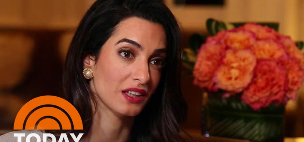 Amal Clooney: Human Rights Lawyer On Her Reluctant Celeb Status | TODAY