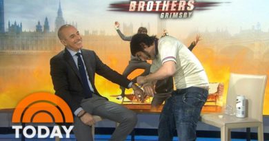 Sacha Baron Cohen (As ‘Nobby’ Butcher) Handcuffs Himself To Matt Lauer | TODAY