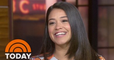 Gina Rodriguez Reacts To Golden Globes Speech | TODAY
