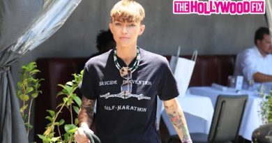 Ruby Rose Reacts To Rebel Wilson Being Outed While Leaving Lunch At Crossroads Kitchen In WeHo, CA