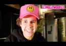 David Dobrik Speaks On His New Pizza Restaurant While Singing Autographs For Fans At Craig's In WeHo